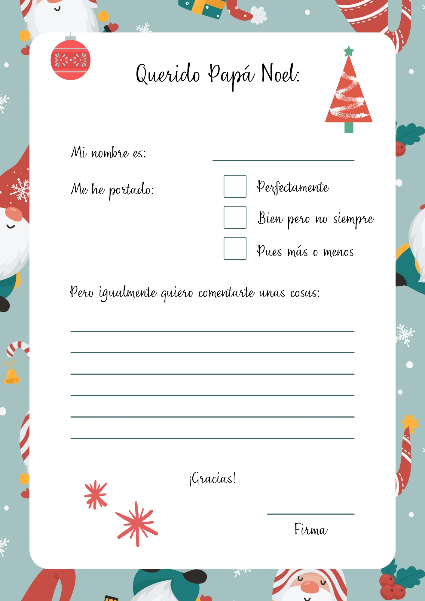 Carta pap noel navidea infantil alegre rojo azul 20241217 113622 0000