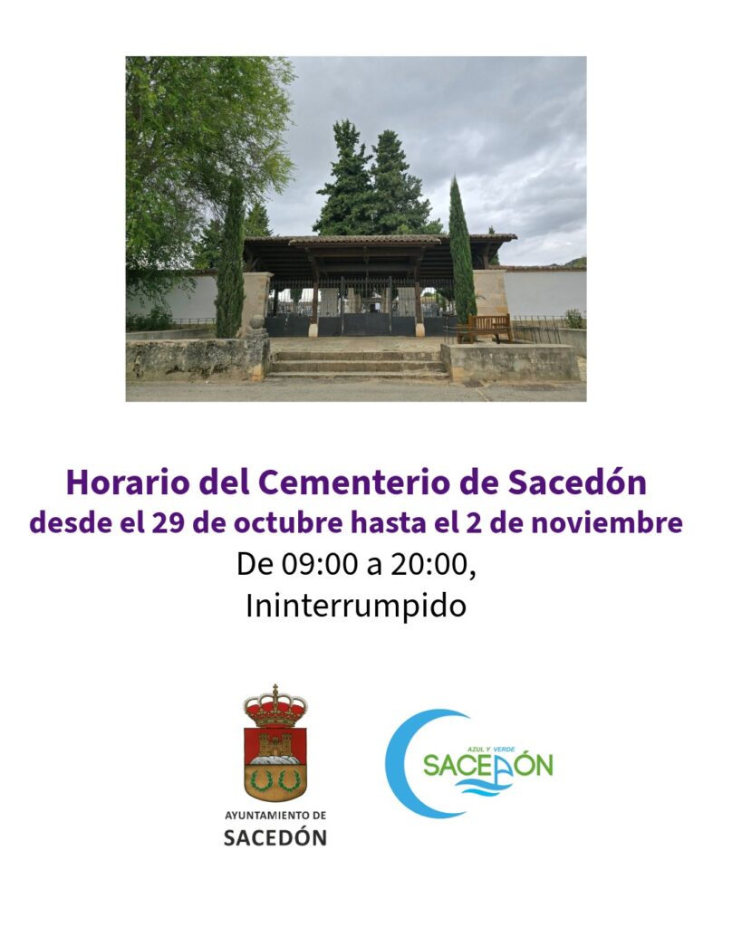 Horario cementerio